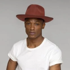 Colver - Bailey Stiff Brim Wool Felt Fedora Hat -Bailey Store 20001bh bailey of hollywood colver fedora ochre 8 4