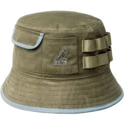 Waxed Utility Bucket - Kangol Cotton Bucket Hat -Bailey Store 4bb922db890b95a051532b91fc8c2741