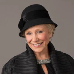 Starling - Walrus Hats Black Wool Felt Cloche Hat - H7017 -Bailey Store 80570