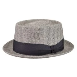 Waits - Bailey Straw Pork Pie Hat -Bailey Store 81810 SM082 MAIN