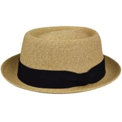 Waits - Bailey Straw Pork Pie Hat -Bailey Store 81810 SN719 MAIN