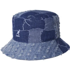 Kangol Denim Mashup Cotton Bucket Hat