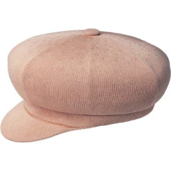 Kangol Tropic Spitfire Polyester Flat Cap -Bailey Store H 0289BC PEACH
