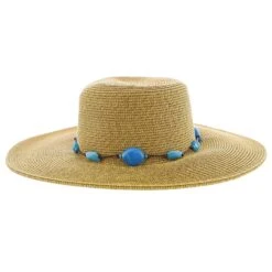 Sophisticated Sun - Jeanne Simmons Natural Paper Braid Wide Brim Hat - 1480 -Bailey Store H 1480 NATURAL 1