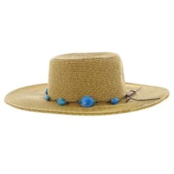 Sophisticated Sun - Jeanne Simmons Natural Paper Braid Wide Brim Hat - 1480 -Bailey Store H 1480 NATURAL 2