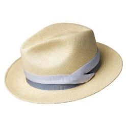 Cuban - Bailey Genuine Panama Hat -Bailey Store H 22776BH NATBLU 0a