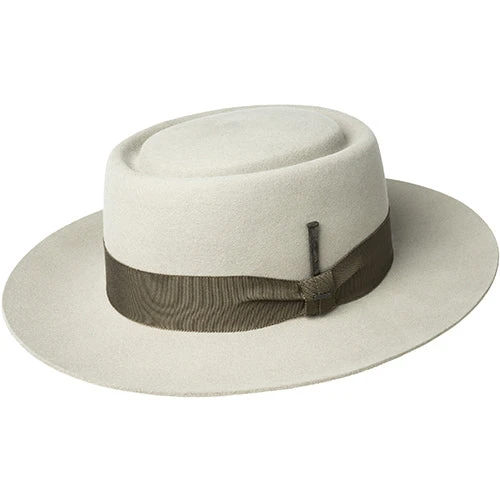 Walsh - Bailey Black Rounded Fur Like Pork Pie Hat 2 Walsh - Bailey Black Rounded Fur Like Pork Pie Hat - Image 2