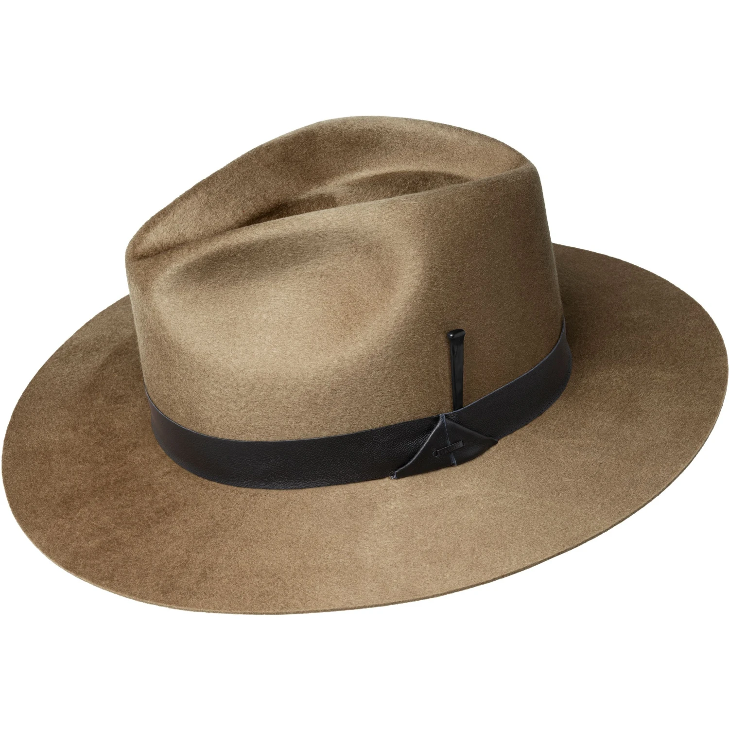 Godwin - Bailey Wool Velour Fedora Hat 4 Godwin - Bailey Wool Velour Fedora Hat - Image 4
