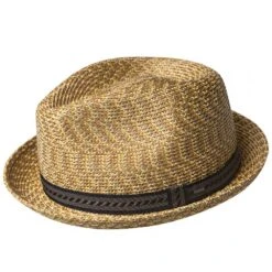 Mannes - Previous Season Colors Bailey Poly Braid Toyo Straw Trilby Hat