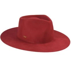 Georgia - Betmar Wool Felt Wide Brim Hat 25 Georgia - Betmar Wool Felt Wide Brim Hat -Bailey Store H B1996H RUSTIC RED