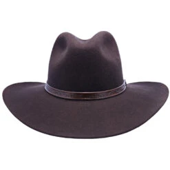 Biltmore Huntley Wool Fedora Hat -Bailey Store H BF03P6 CHOC 2a