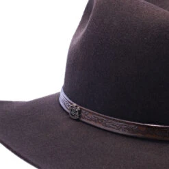 Biltmore Huntley Wool Fedora Hat -Bailey Store H BF03P6 CHOC 4a