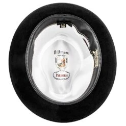 New York - Biltmore Fur Felt Stingy Brim Fedora Hat - BF5747 -Bailey Store H BF5747 BLK 5b