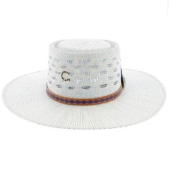 Blue Roan - Charlie 1 Horse Bolero Straw Hat - CSBLRN -Bailey Store H CSBLRN 1