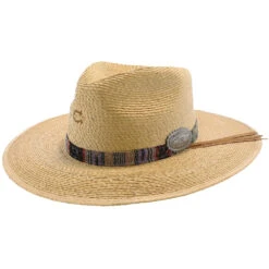 Saltillo - Charlie 1 Horse Straw Fedora Hat