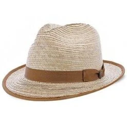 Mateo Dobbs Raffia Trilby Hat
