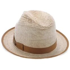 Mateo Dobbs Raffia Trilby Hat -Bailey Store H DSMATO PALM 4a