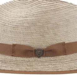 Mateo Dobbs Raffia Trilby Hat -Bailey Store H DSMATO PALM 6a