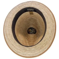 Mateo Dobbs Raffia Trilby Hat -Bailey Store H DSMATO PALM 7a