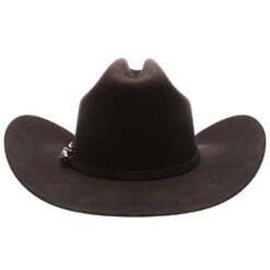 Biltmore Justin 3X Rodeo Wool Felt Western Hat -Bailey Store H JF0342 BLK 1a