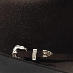 Biltmore Justin 3X Rodeo Wool Felt Western Hat -Bailey Store H JF0342 BLK 4a