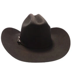 Biltmore Justin 3X Rodeo Wool Felt Western Hat -Bailey Store H JF0342 BLK 5a