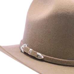 Biltmore Justin 3X Denton Wool Felt Western Hat -Bailey Store H JFDNT2 FAWN 4a