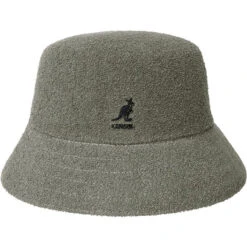 Kangol Bermuda Cotton Bucket Hat -Bailey Store H K3050ST CONCRETE