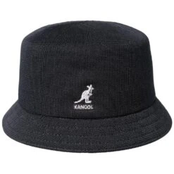 Kangol Tropic Bin Polyester Bucket Hat 22 Kangol Tropic Bin Polyester Bucket Hat -Bailey Store H K3299HT BLK 0a