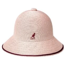 Kangol Tropic Wide Brim Stripe Polyester Bucket Hat -Bailey Store H K3397 ROSE 0a