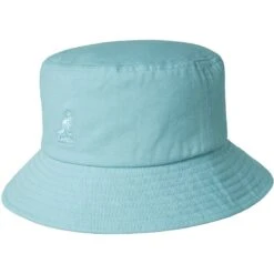 Washed Bucket - Kangol Cotton Bucket Hat -Bailey Store H K4224HT BLUE