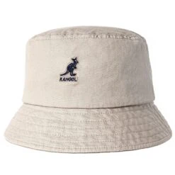 Washed Bucket - Kangol Cotton Bucket Hat -Bailey Store H K4224HT KHAKI 0a