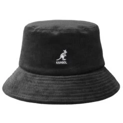 Kangol Cord Bucket Corduroy Cotton Bucket Hat -Bailey Store H K4228HT BLACK