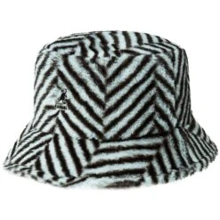 Faux Fur Bucket - Kangol Bucket Cap -Bailey Store H K4370 GREYHERRING