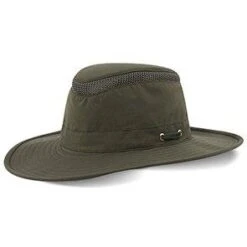 Tilley LTM6 Airflo - Wide Brim Nylon Outback Hat -Bailey Store H LTM6 OLIVE