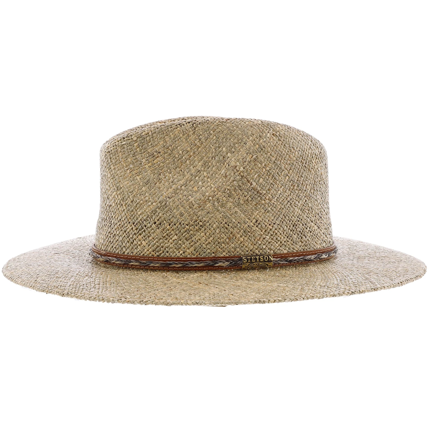 Dunraven - Stetson Seagrass Straw Fedora Hat - OSDNRV 4 Dunraven - Stetson Seagrass Straw Fedora Hat - OSDNRV - Image 4