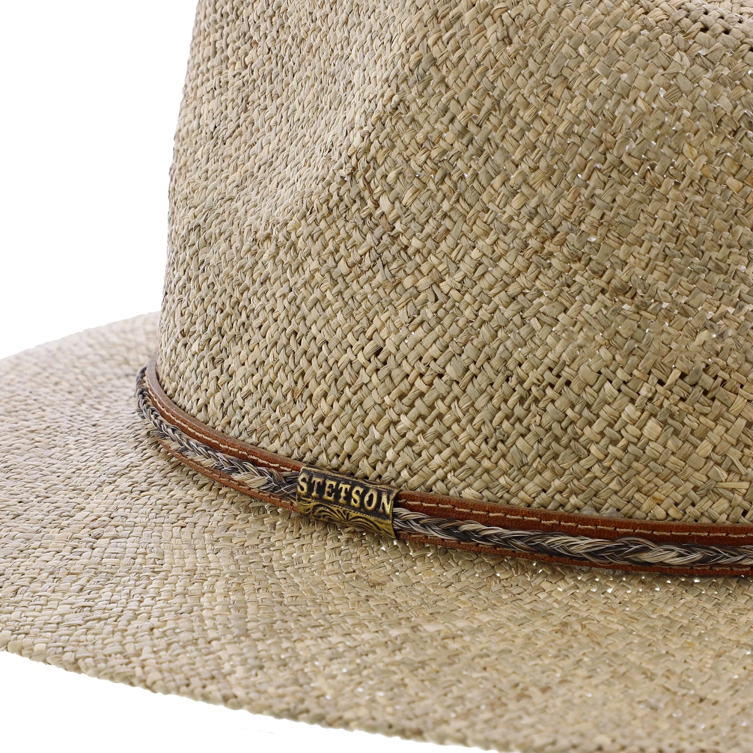 Dunraven - Stetson Seagrass Straw Fedora Hat - OSDNRV 6 Dunraven - Stetson Seagrass Straw Fedora Hat - OSDNRV - Image 6