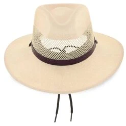 Lodge - Stetson Palm Straw Panama Hat -Bailey Store H OSLDGE NAT 1a