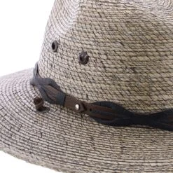 Marco - Stetson Stained Palm Straw Outdoor Hat - OSMRCO -Bailey Store H OSMRCO 4