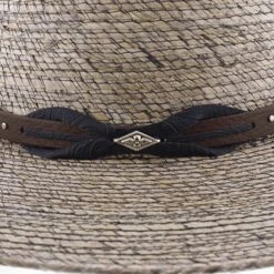 Marco - Stetson Stained Palm Straw Outdoor Hat - OSMRCO -Bailey Store H OSMRCO 5