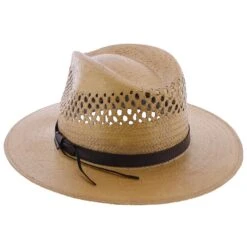 Peak View - Stetson Vented Shantung Straw Outdoor Hat - OSPKVW -Bailey Store H OSPKVW COPPER 3