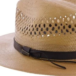Peak View - Stetson Vented Shantung Straw Outdoor Hat - OSPKVW -Bailey Store H OSPKVW COPPER 4