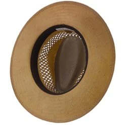 Peak View - Stetson Vented Shantung Straw Outdoor Hat - OSPKVW -Bailey Store H OSPKVW COPPER 6