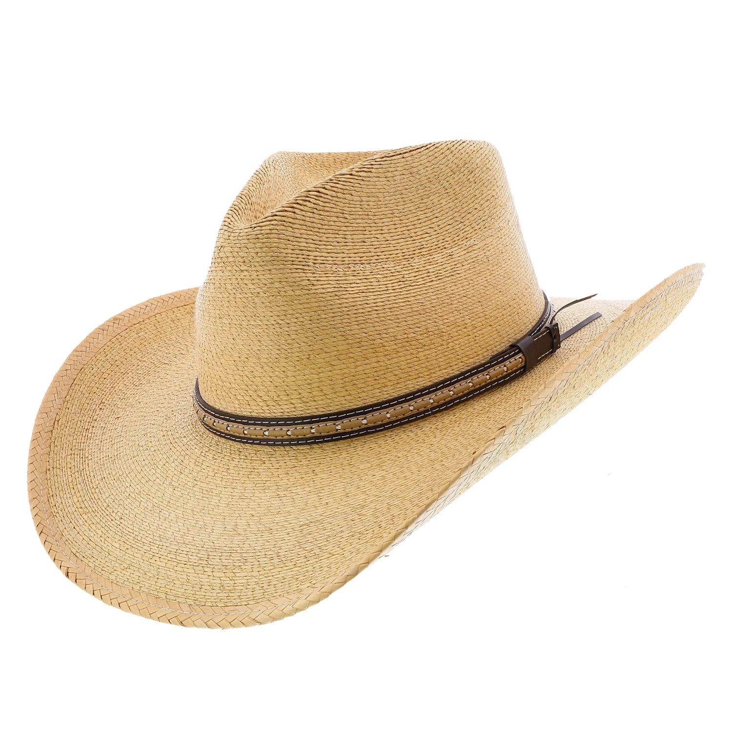 Sawmill - Stetson Palm Straw Western Hat - OSSMIL 2 Sawmill - Stetson Palm Straw Western Hat - OSSMIL - Image 2