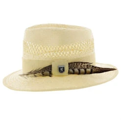 San Francisco - Stacy Adams Toyo Fedora Hat -Bailey Store H SA664 BEIGE 2