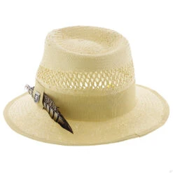 San Francisco - Stacy Adams Toyo Fedora Hat -Bailey Store H SA664 BEIGE 3