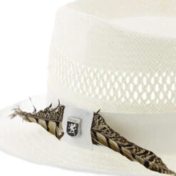 San Francisco - Stacy Adams Toyo Fedora Hat -Bailey Store H SA664 WHITE 4