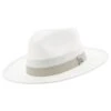 Stacy Adams Max Poly Braid Straw Fedora Hat