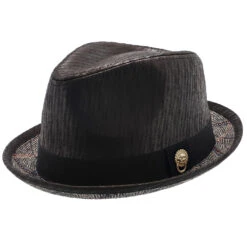 Santana Road Master Stingy Brim Fabric Fedora Hat