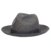 Avant Garde - Santana Natural Hemp Braid Straw Fedora Hat